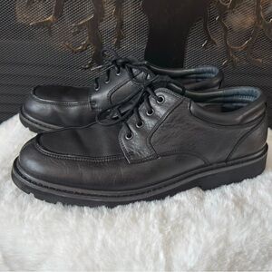 Men's Black Leather Shoes